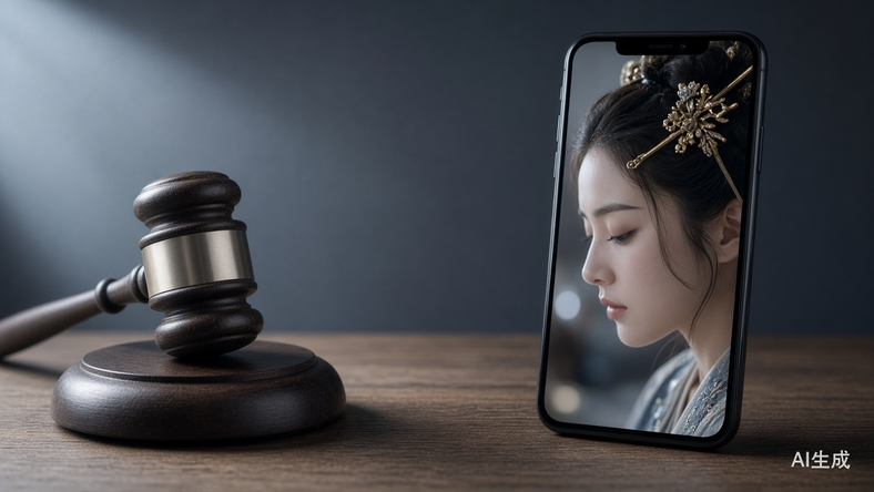 AI短剧《桃花簪》盗脸侵权案开庭:普通人的“面子”值多少钱?